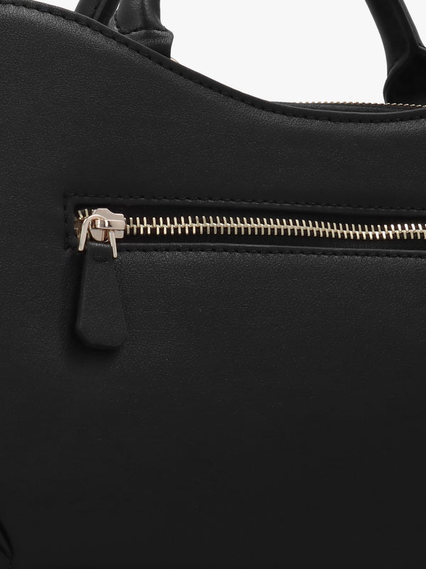 Dea Girlfriend Black Satchel Bag