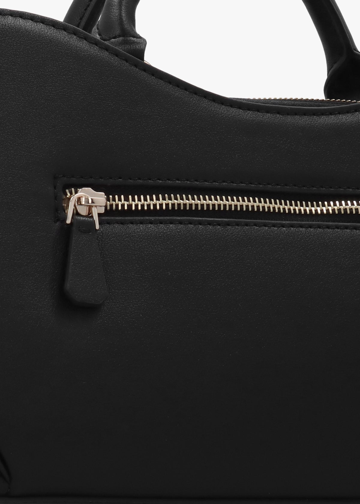 Dea Girlfriend Black Satchel Bag