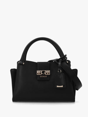 Jane Small Black Satchel Bag