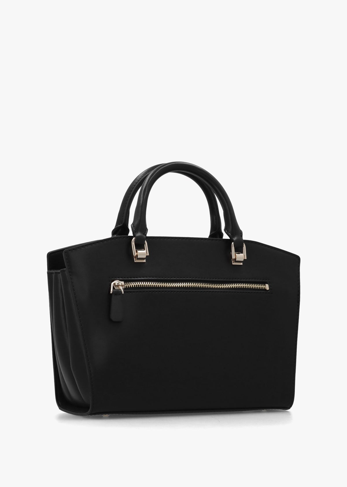 Queensland Luxury Black Satchel Bag