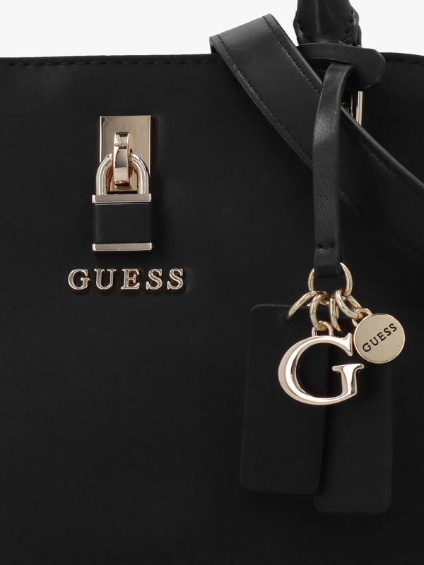 Queensland Luxury Black Satchel Bag