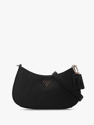 Noelle II Top Zip Black Shoulder Bag