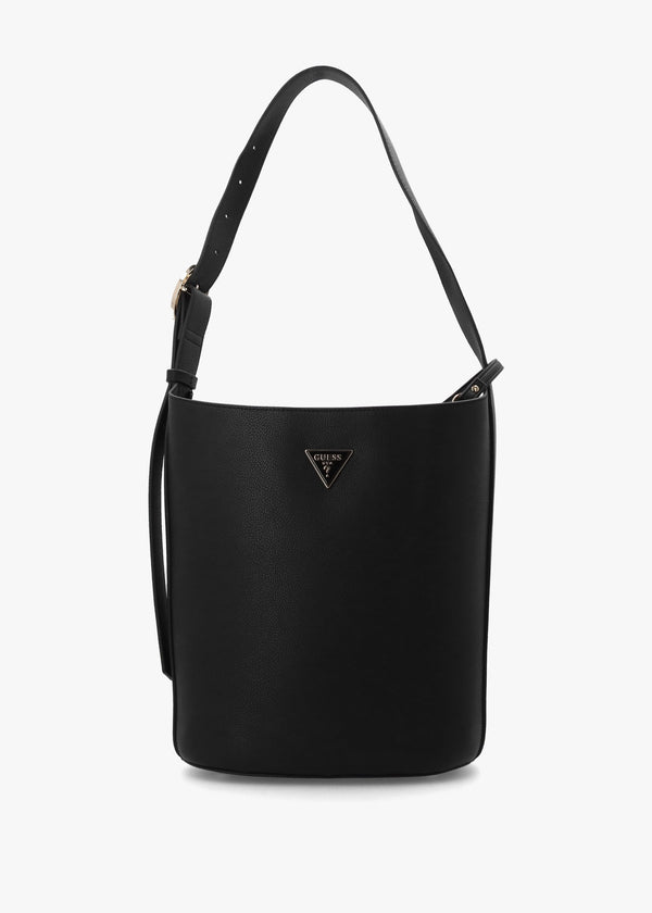 Meridian II Black Bucket Bag