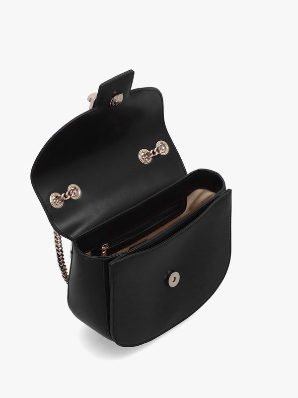 Jane Convertible Black Cross-Body Bag