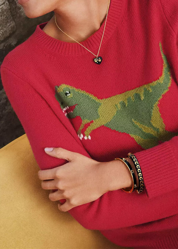 6Mm Signature Enamel Gold Hinge Bangle