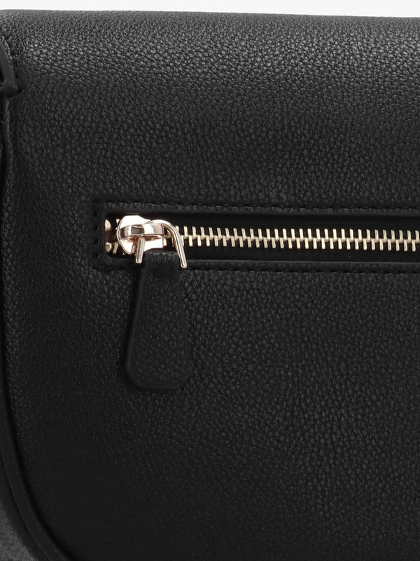 Calebra Convertible Black Cross-Body Bag