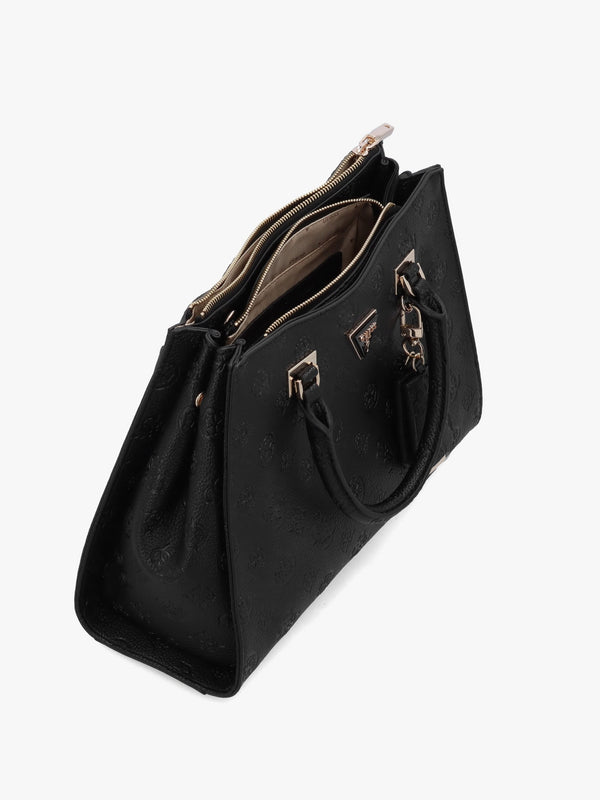 Cresidia II Society Black Satchel Bag