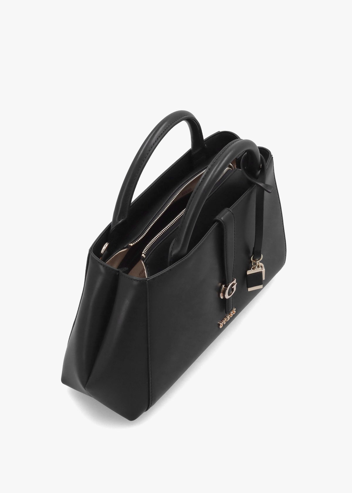 Carrie Girlfriend Black Satchel Bag