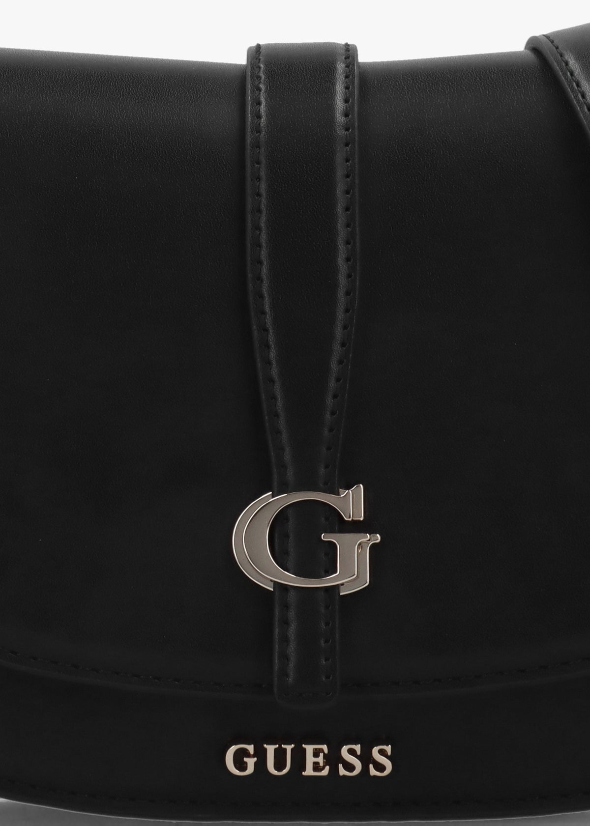 Carrie Flap Black Shoulder Bag