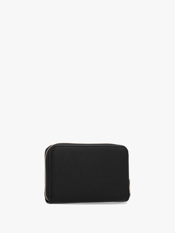 Calebra Medium Black Zip Around Purse