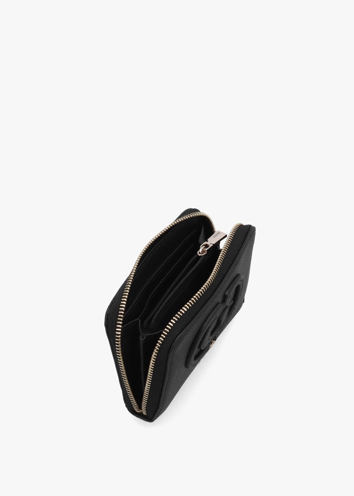 Calebra Medium Black Zip Around Purse