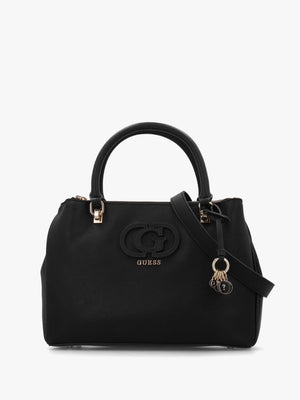 Calebra Status Black Hobo Satchel Bag