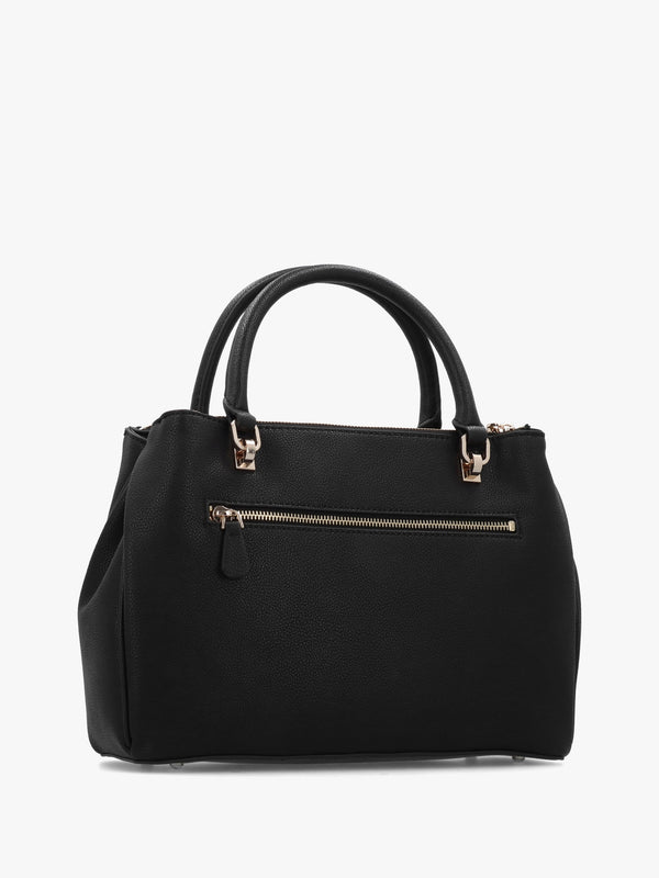 Calebra Status Black Hobo Satchel Bag