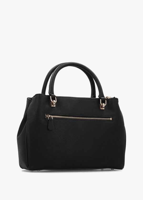 Calebra Status Black Hobo Satchel Bag