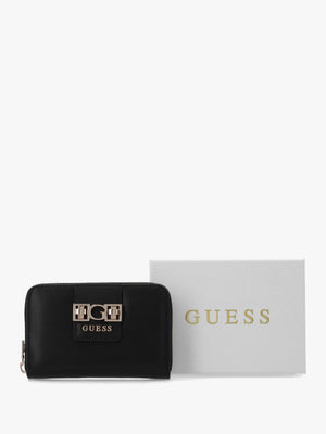 Jane Medium Black Zip Around Wallet