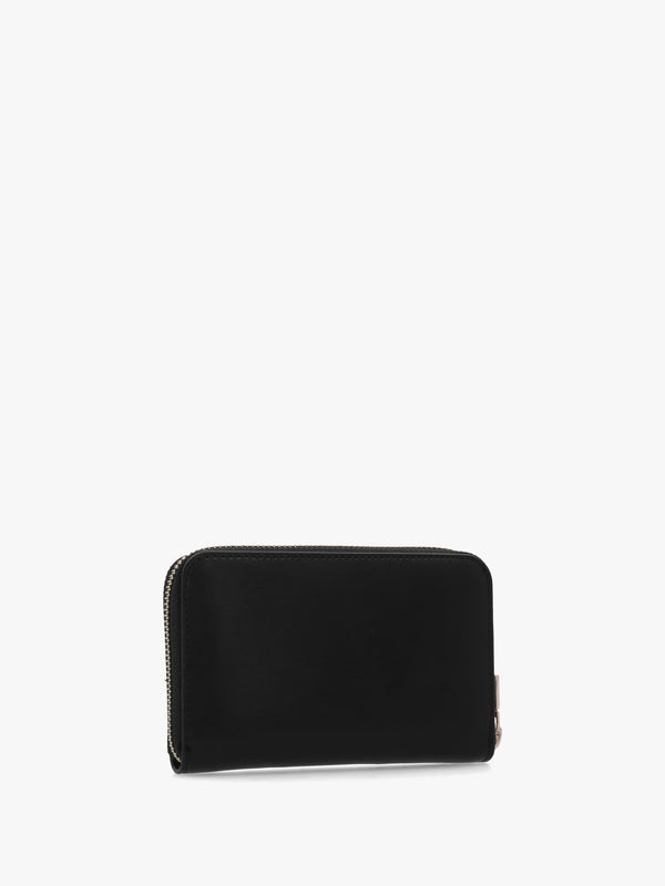 Jane Medium Black Zip Around Wallet