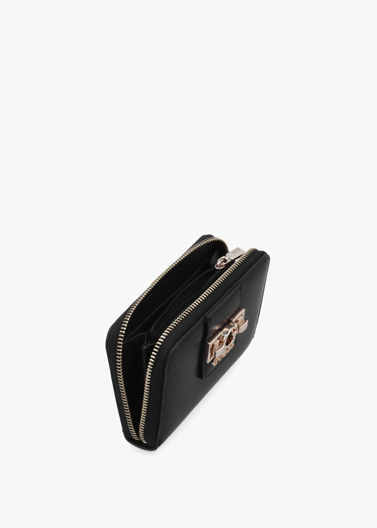 Jane Medium Black Zip Around Wallet