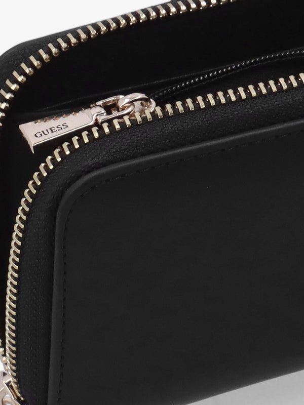 Jane Medium Black Zip Around Wallet