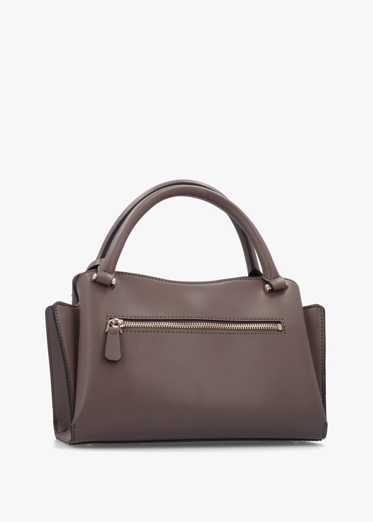 Jane Small Dark Taupe Satchel Bag