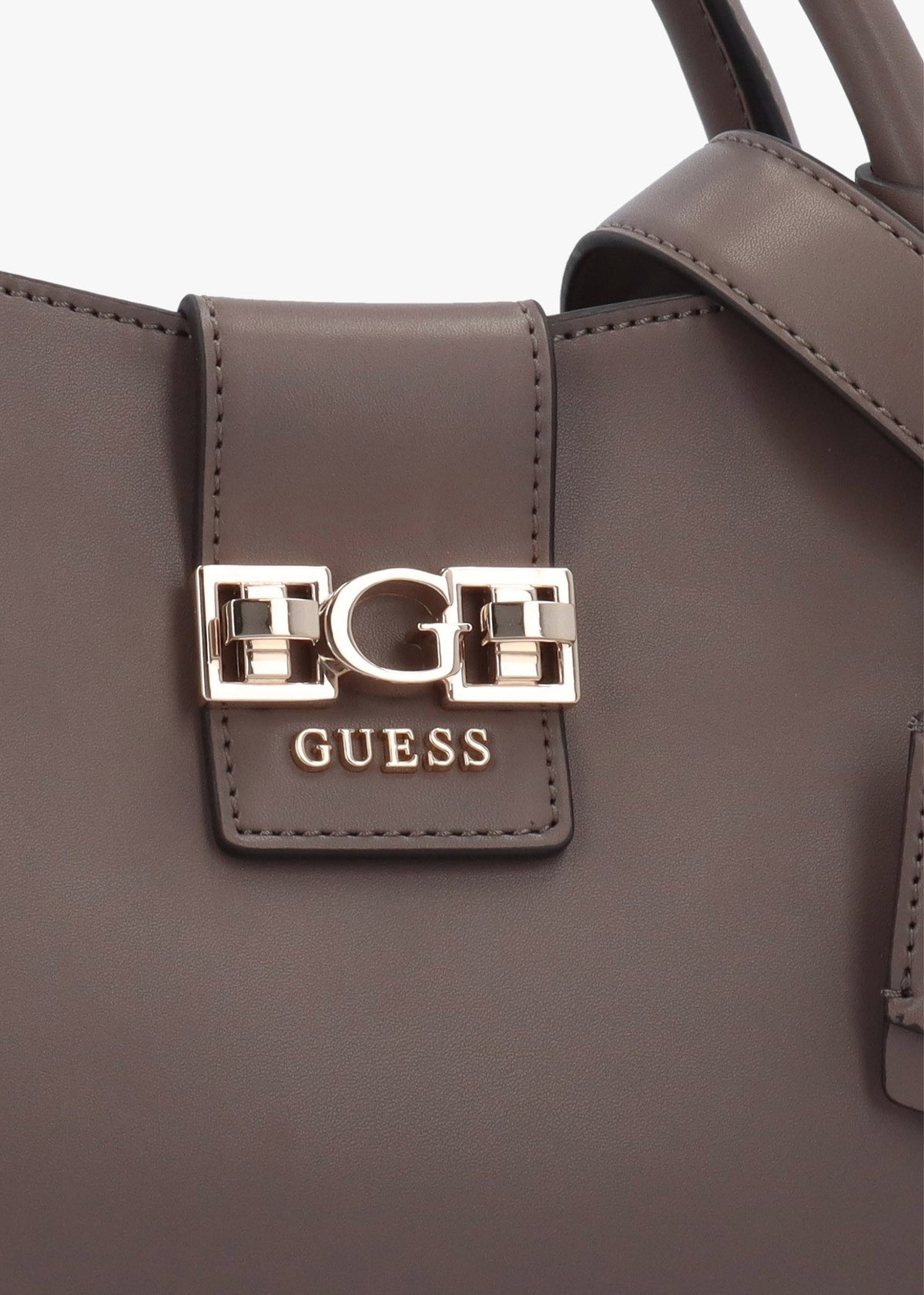 Jane Small Dark Taupe Satchel Bag
