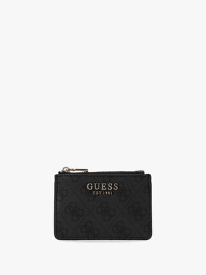 Laurel II Coal Logo Credit Card Purse