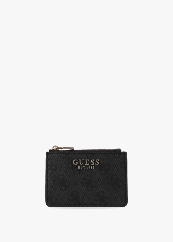 Laurel II Coal Logo Credit Card Purse