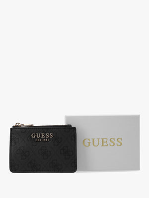 Laurel II Coal Logo Credit Card Purse