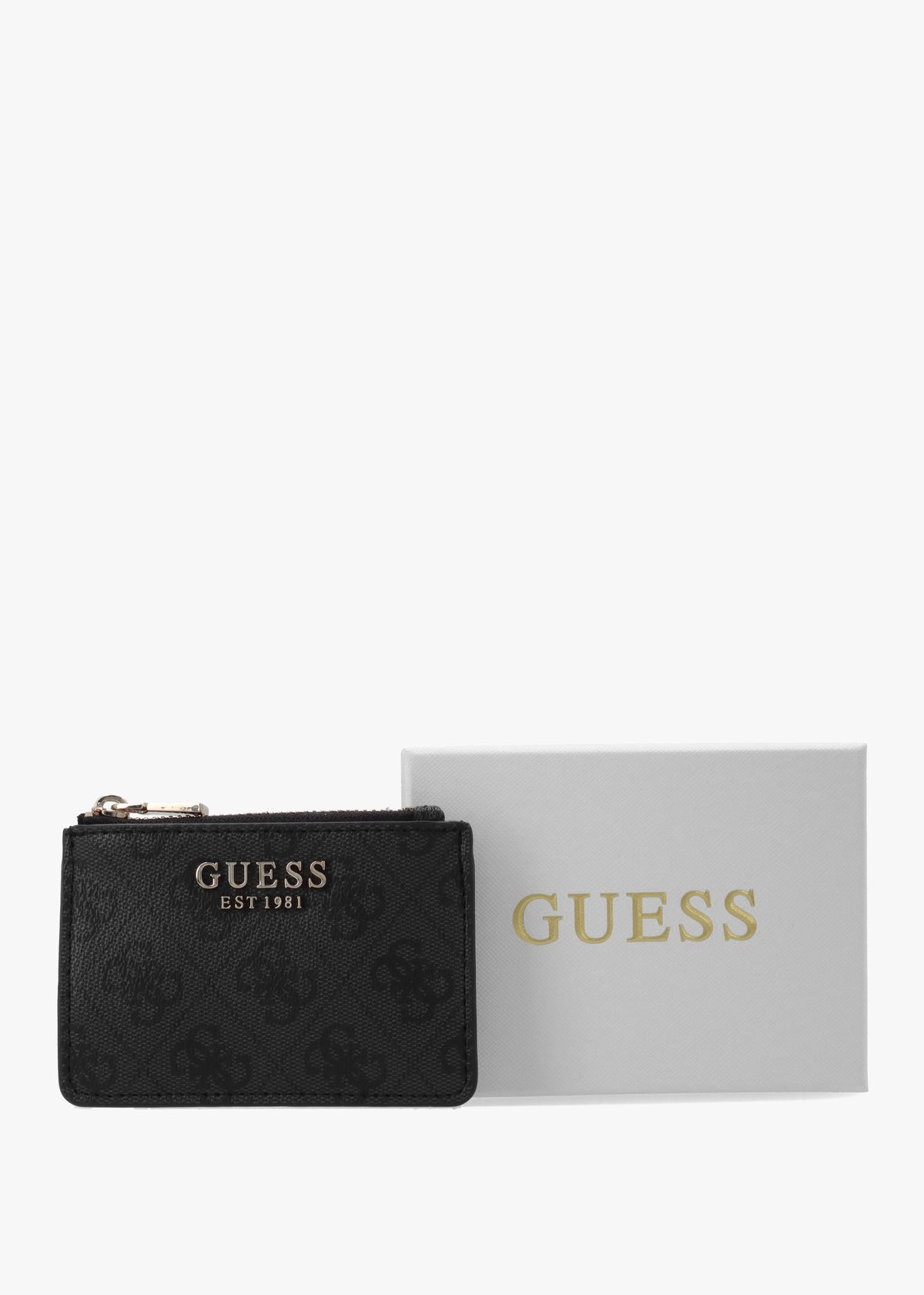 Laurel II Coal Logo Credit Card Purse