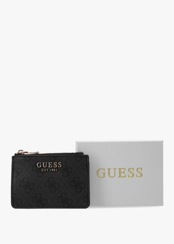 Laurel II Coal Logo Credit Card Purse