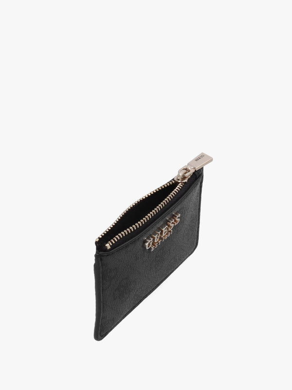 Laurel II Coal Logo Credit Card Purse