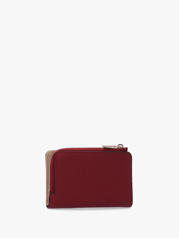 Laurel II Garnet Credit Card Purse