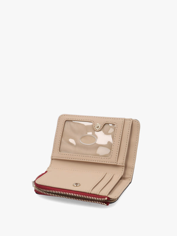 Laurel II Garnet Credit Card Purse