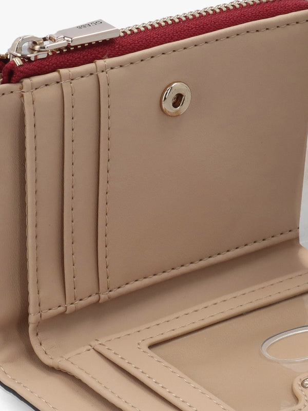 Laurel II Garnet Credit Card Purse