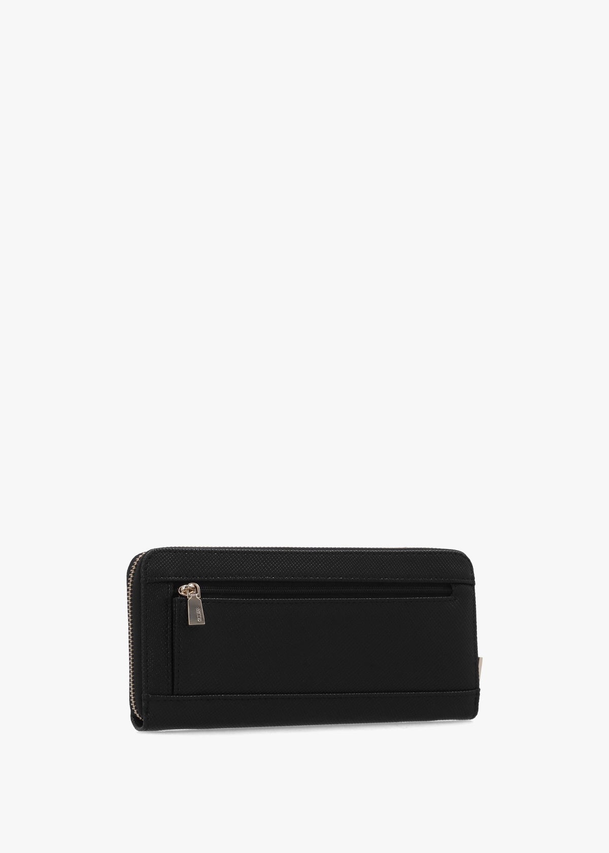 Laurel II Large Black Zip Around Wallet