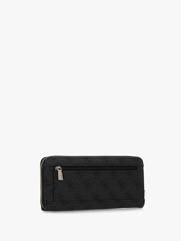 Laurel II Large Coal Logo Zip Around Wallet
