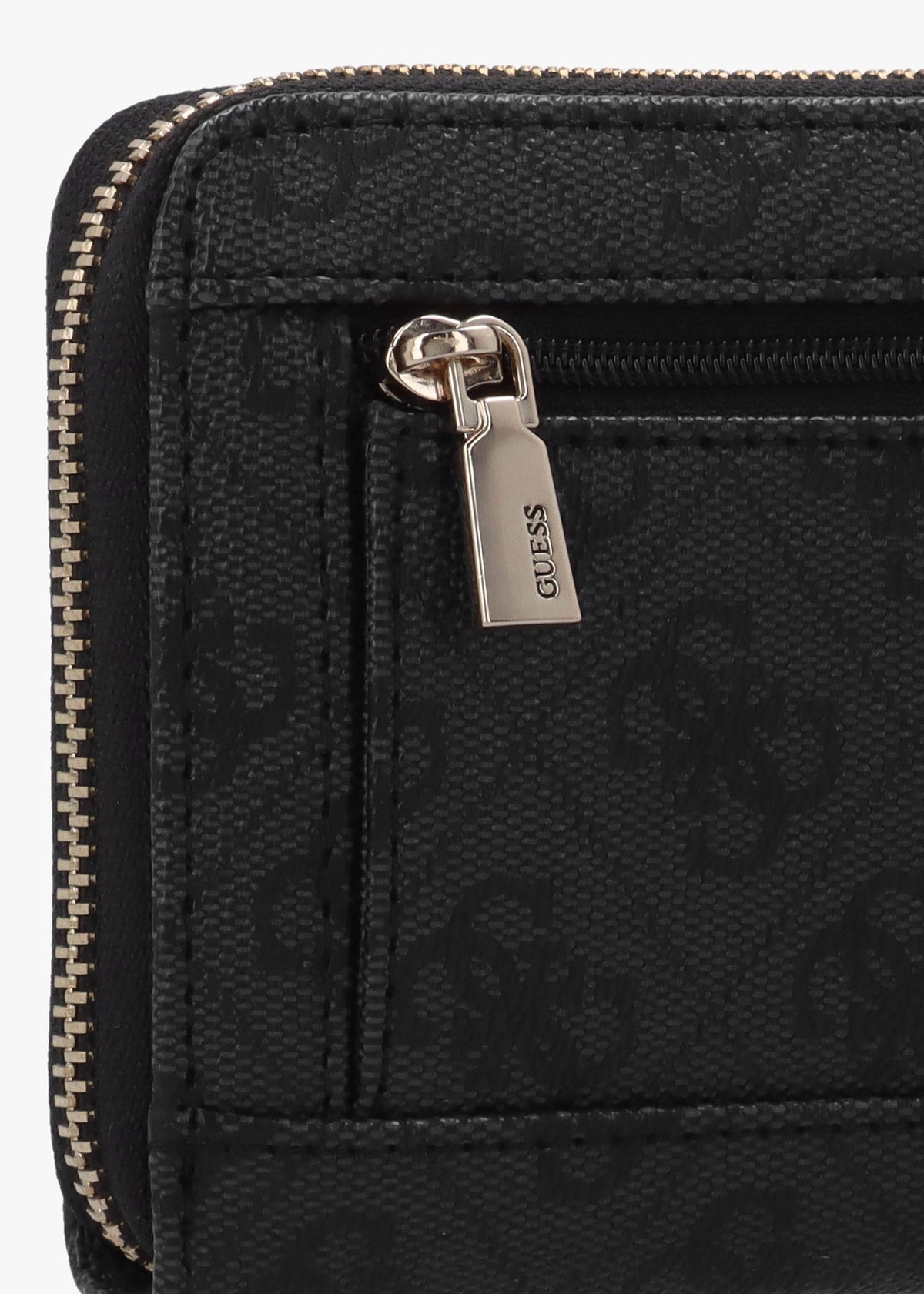 Laurel II Large Coal Logo Zip Around Wallet