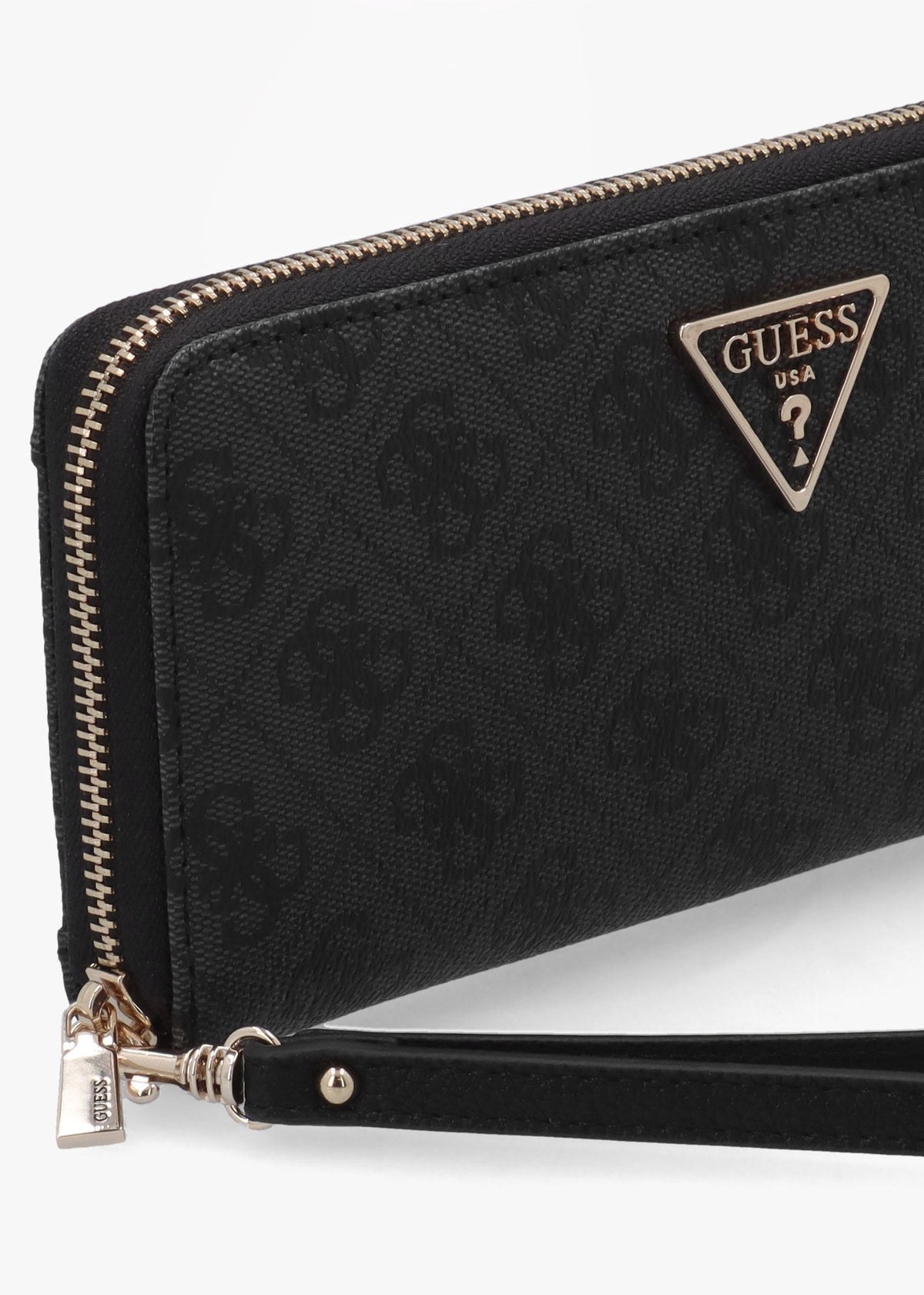 Laurel II Large Coal Logo Zip Around Wallet