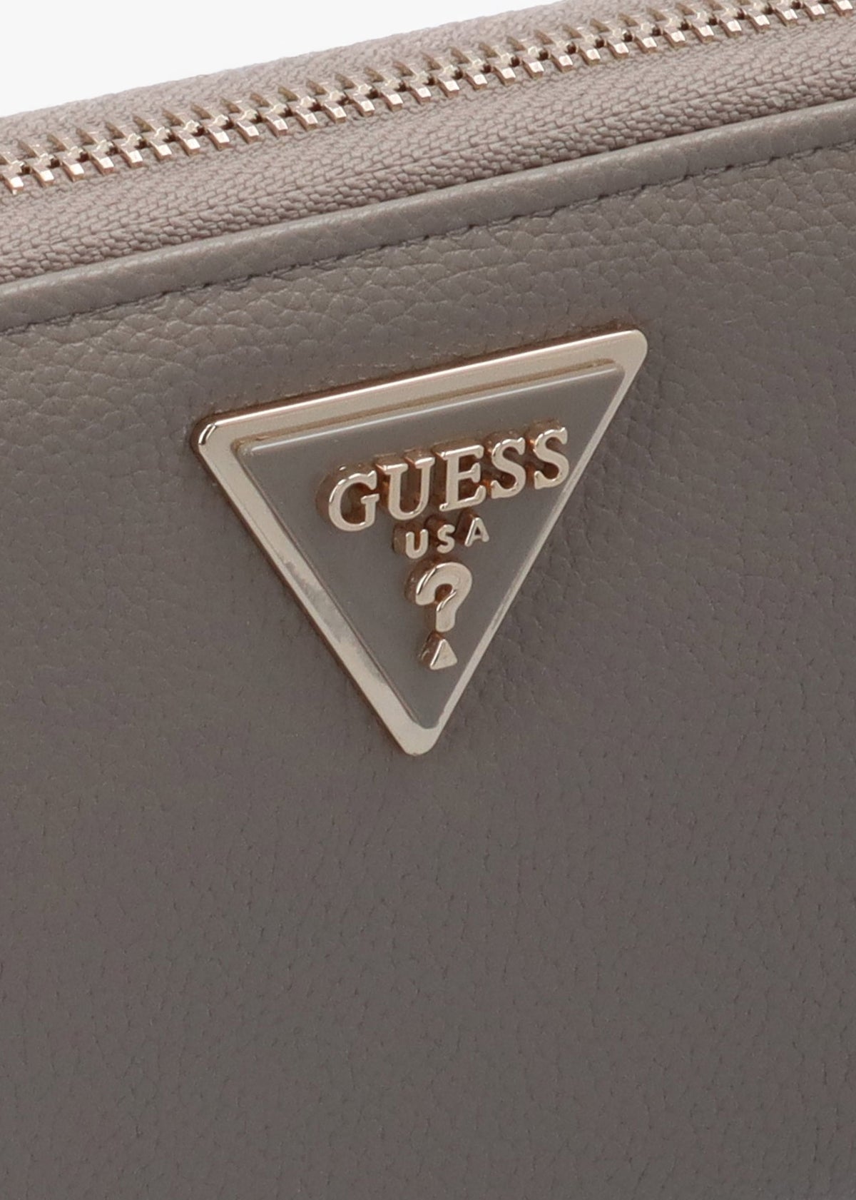Laurel II Large Dark Taupe Zip Around Wallet