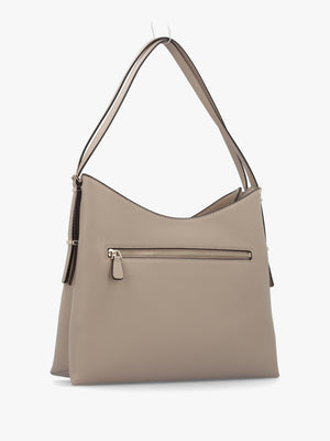 Lefia Large Simply Taupe Hobo Bag