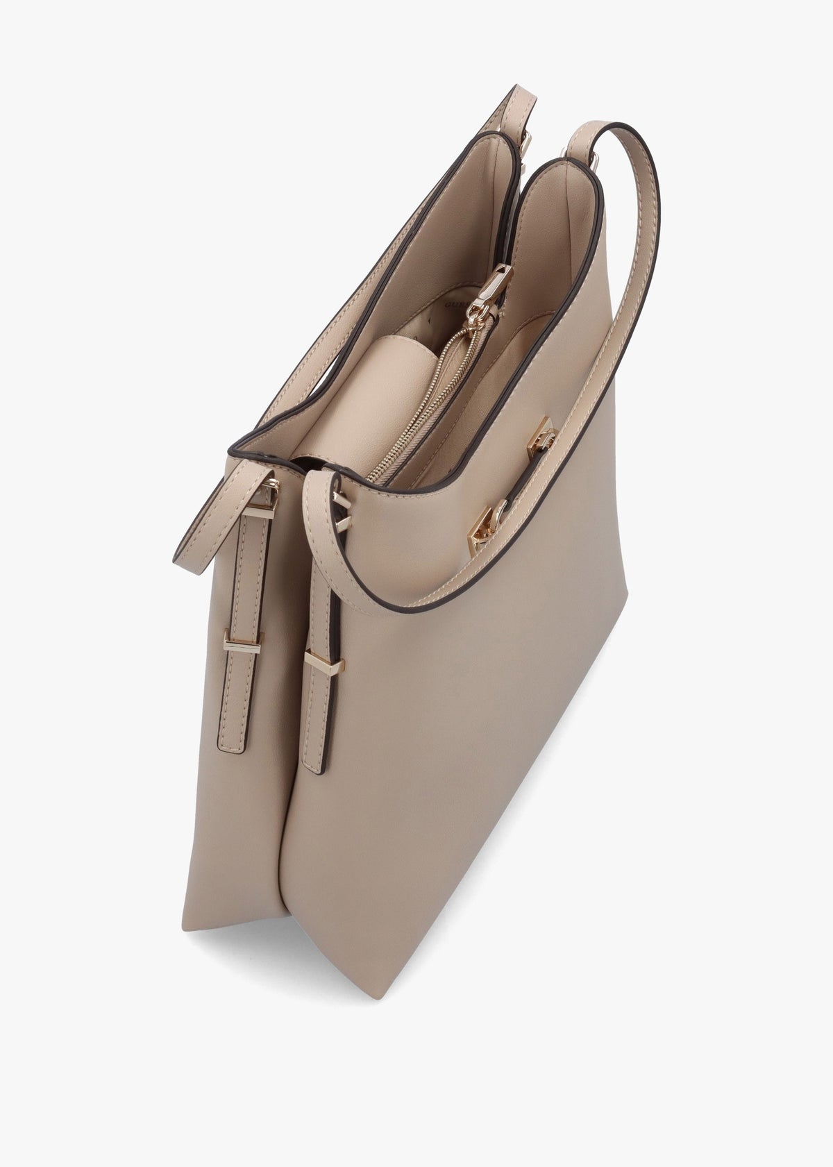 Lefia Large Simply Taupe Hobo Bag