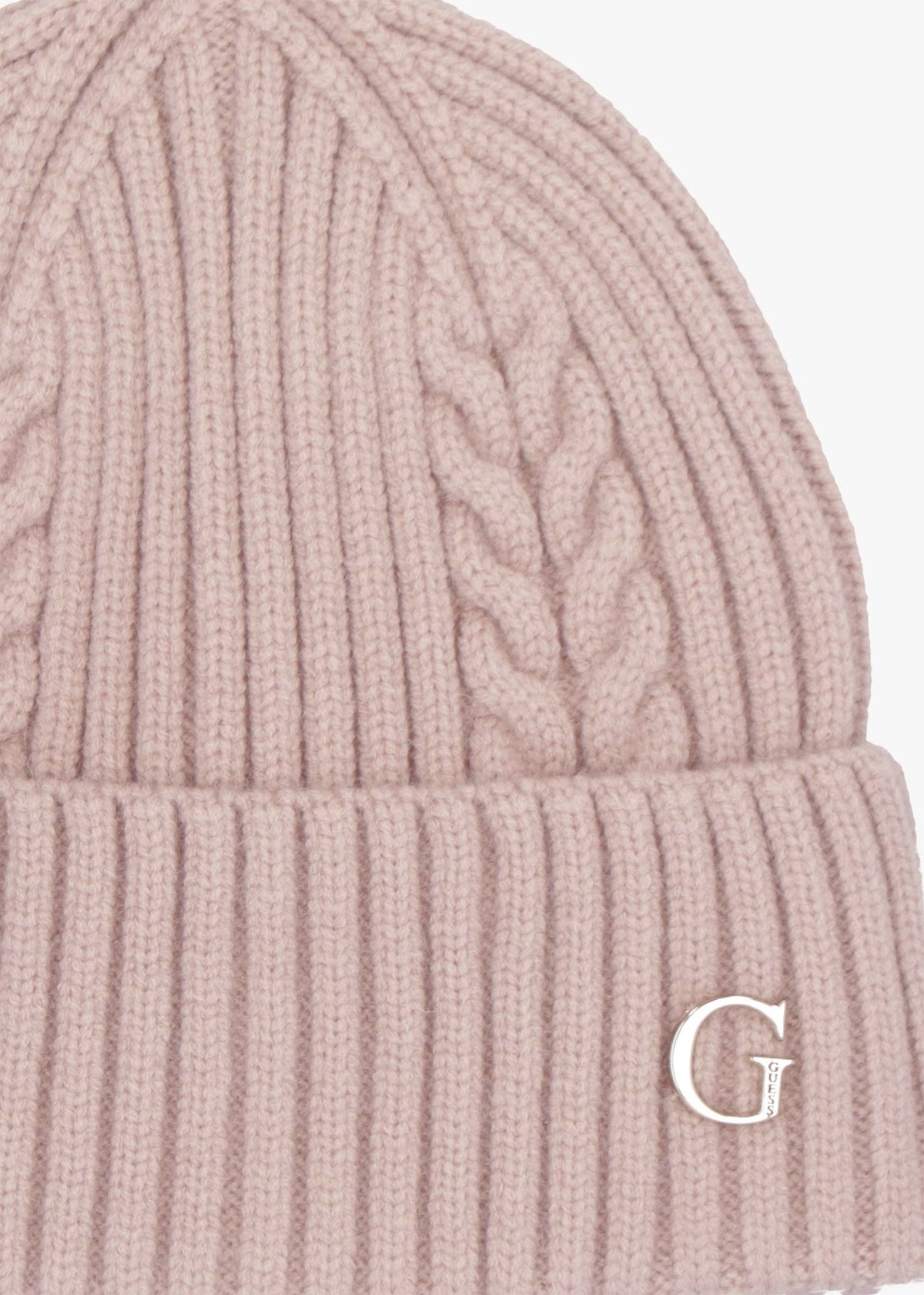 Pink Knitted G Logo Beanie Hat