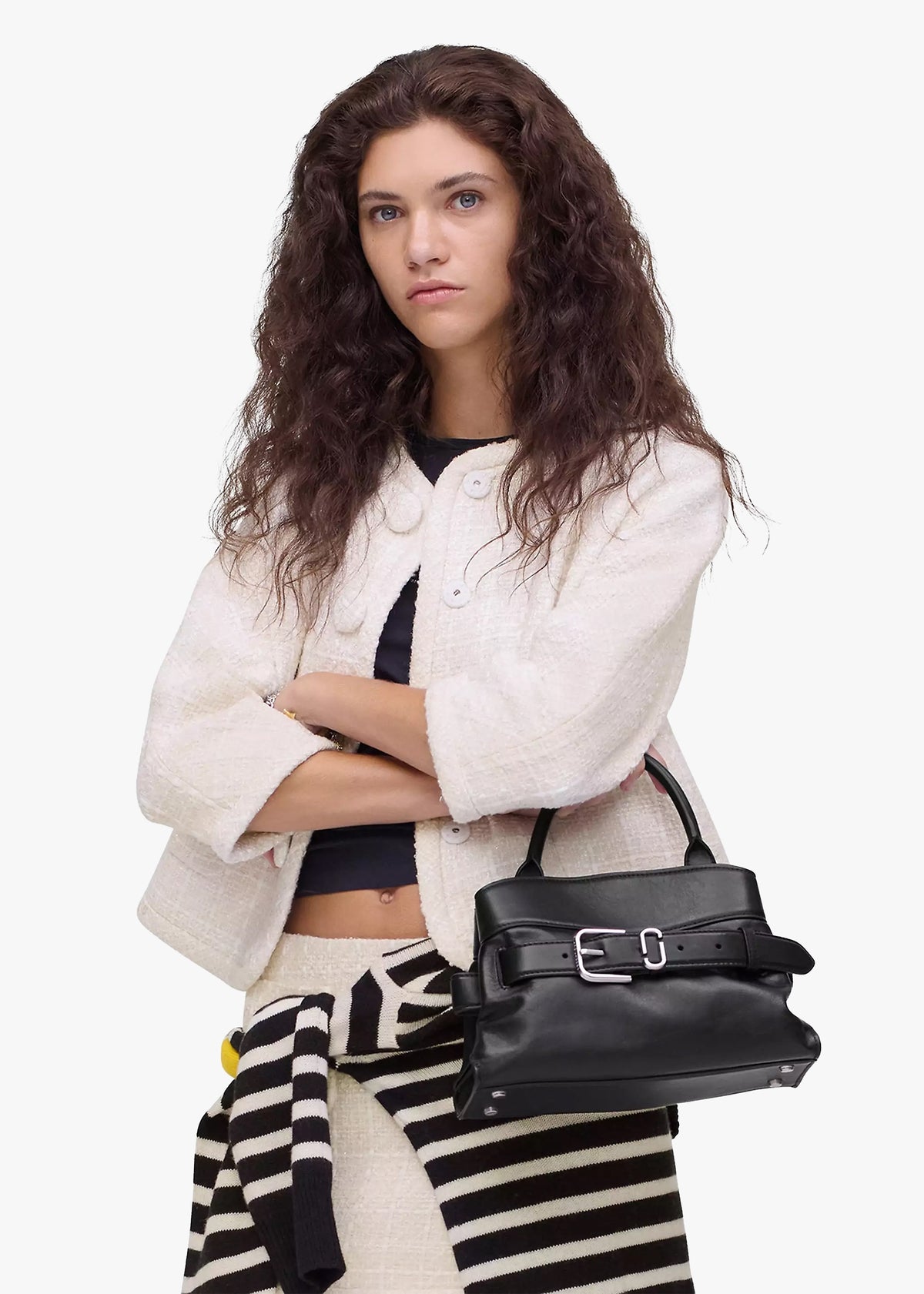 The Dakota Small Black Satchel Bag
