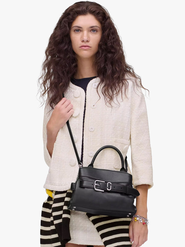The Dakota Small Black Satchel Bag