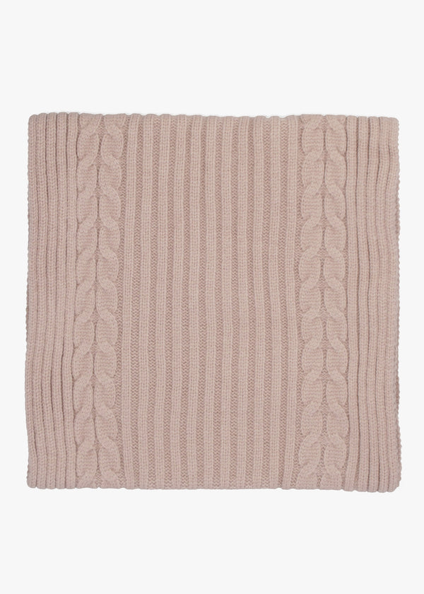 Pink Knitted G Logo Scarf