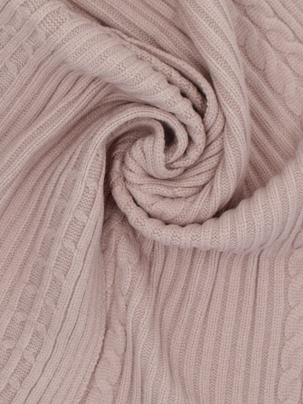 Pink Knitted G Logo Scarf