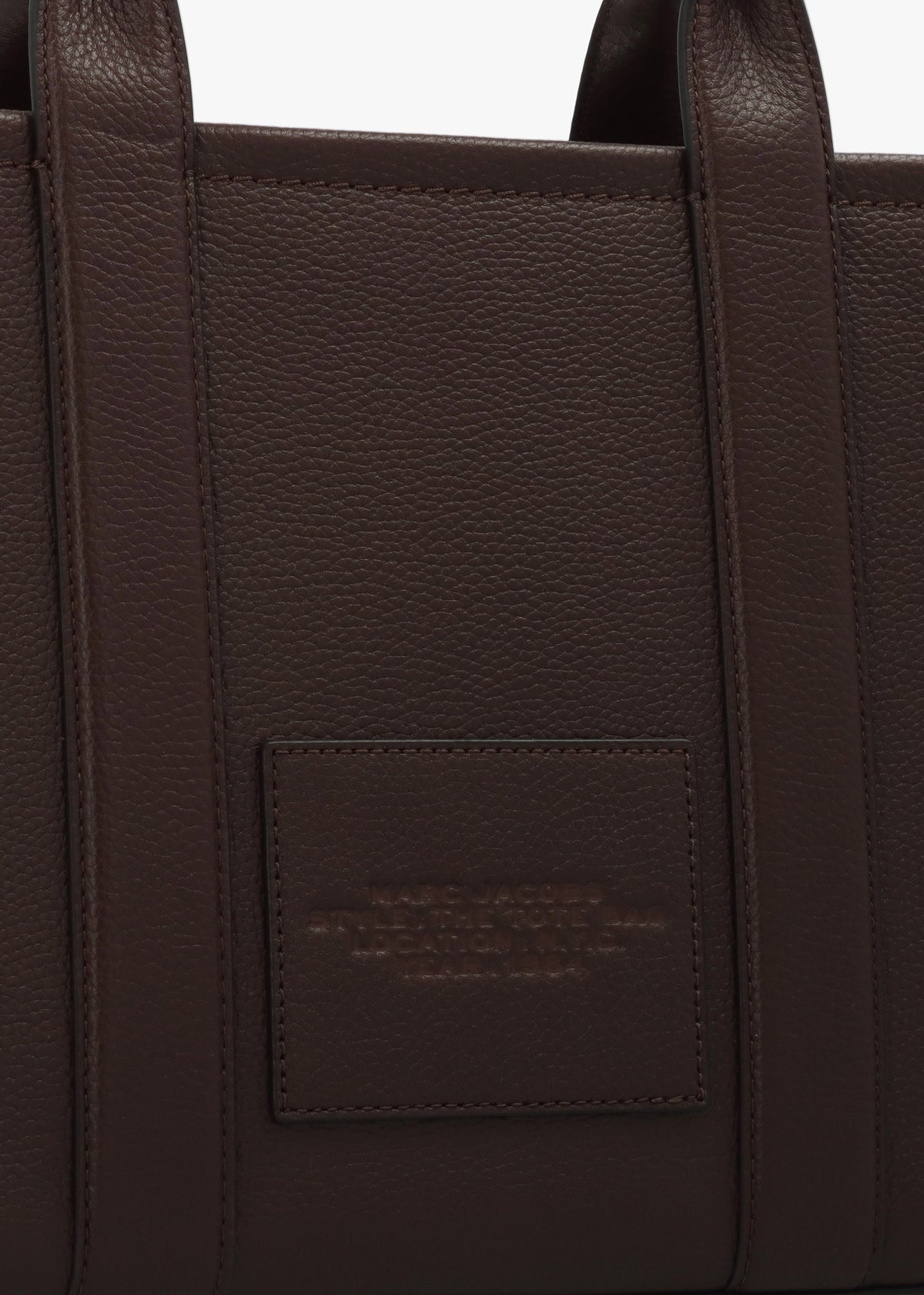 The Leather Medium Ganache Tote Bag