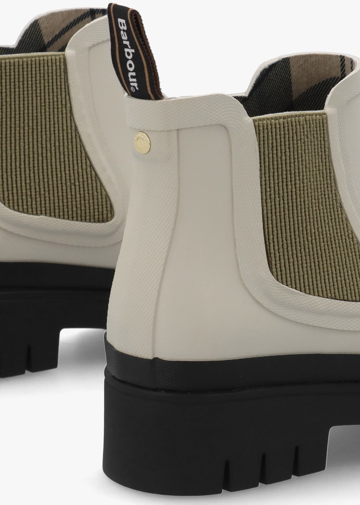 Halton Light Oak Bleached Olive Ankle Wellington Boots