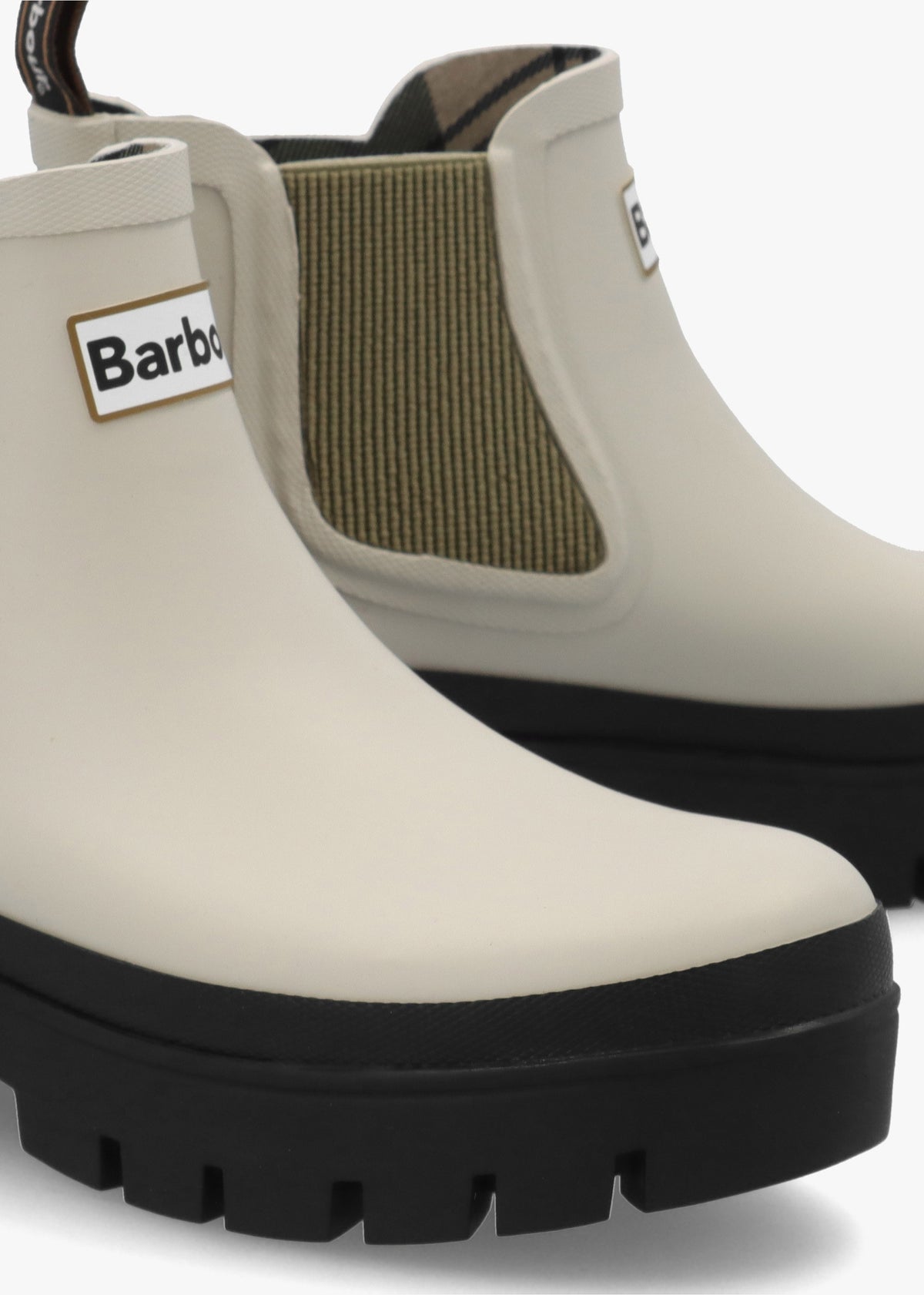 Halton Light Oak Bleached Olive Ankle Wellington Boots