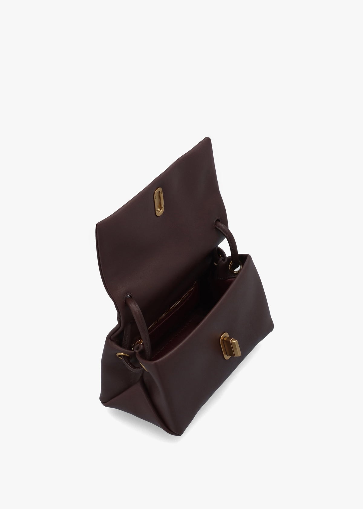 The Mini Dual Ganache Leather Bag