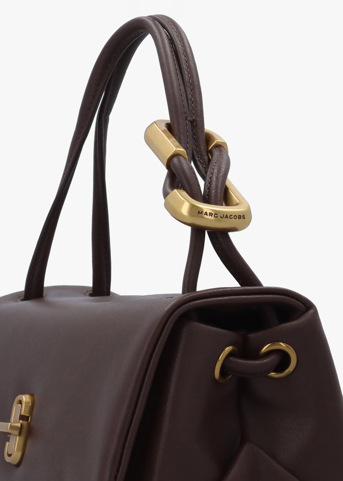 The Mini Dual Ganache Leather Bag